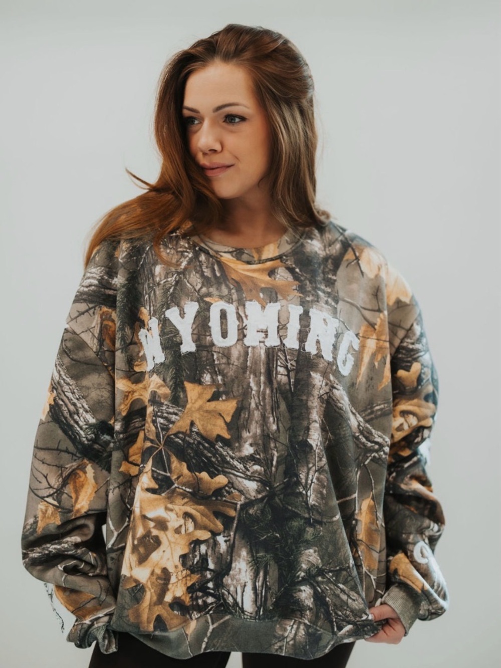 Camo Cowboy Crewneck
